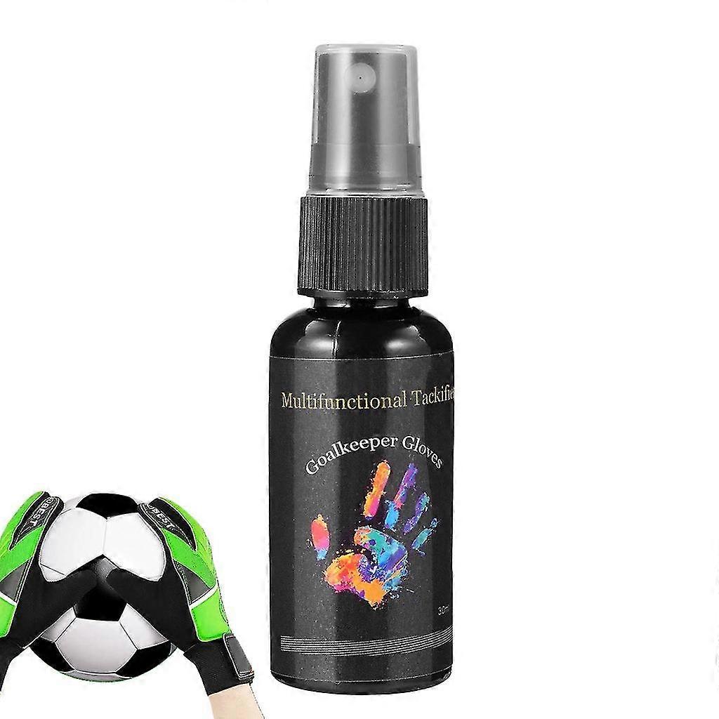 Anti-Slip Goalkeeper Gloves Tackifier, 30ml Latex Goalkeeper Glove Glue Grip Spray Improve Glove Stickiness