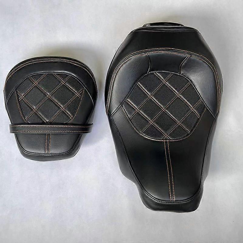 Applicable Harley CVO Street Highway Glide Road King Double Light Glide Modified Front and Rear Seat Cushion Seat Chair 0921