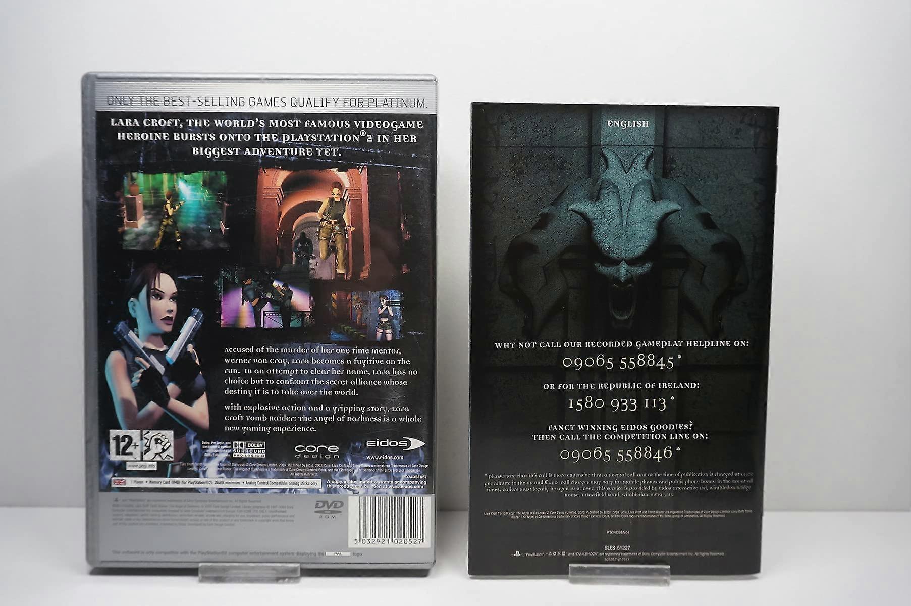 Lara Croft Tomb Raider The Angel of Darkness Ps2 Playstation 2 Pal Ita - Il Livello Segreto