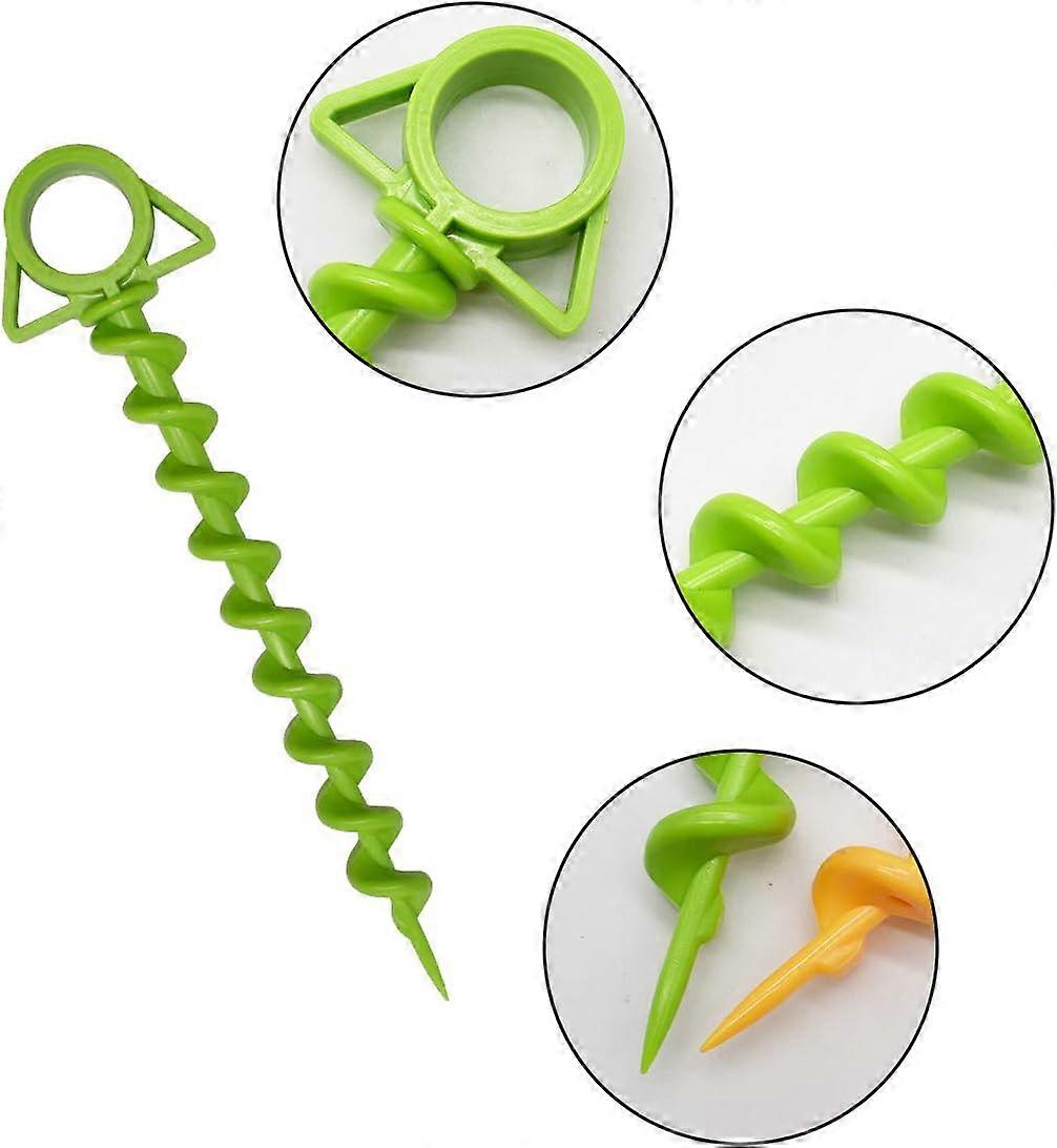 Piquets De Tente Spirales 6 Pièces – 9,4 Pouces, Chevilles à Vis Pour Sable