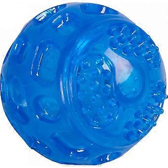 tpr ball with flashing led dog toy