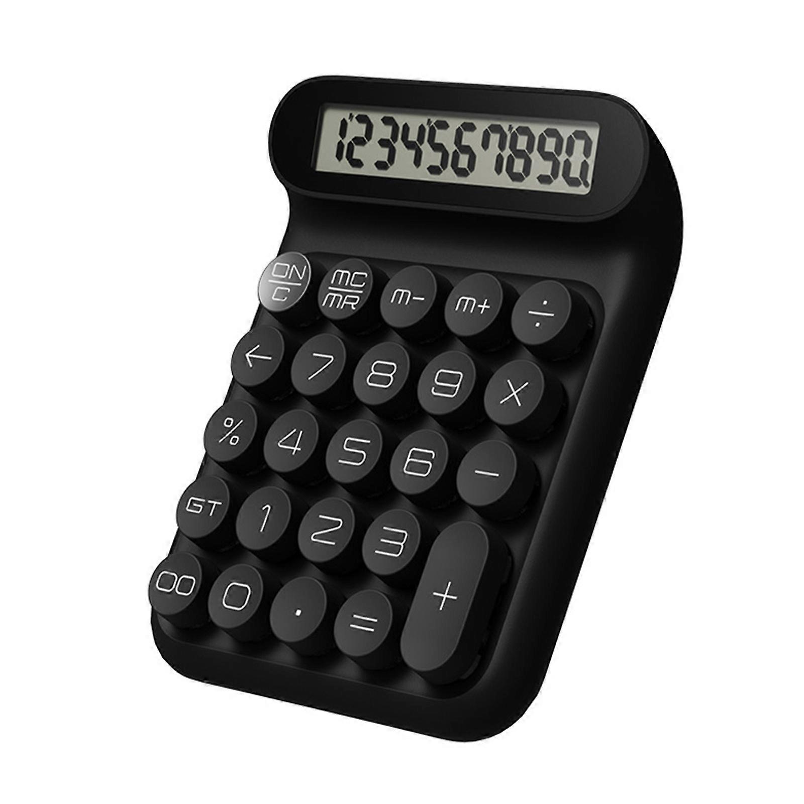Cute Calculator Small Portable Scientific Calculator For Students 10 Digits Mini Body Plastic Keys Non-slip Bottom Pad Clear Keys