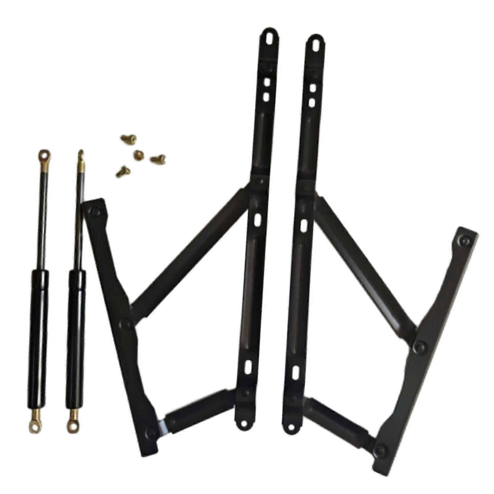 2Pcs Lift up Storage Bed Hinges Effort Saving Folding Sofa Storage Mechanism