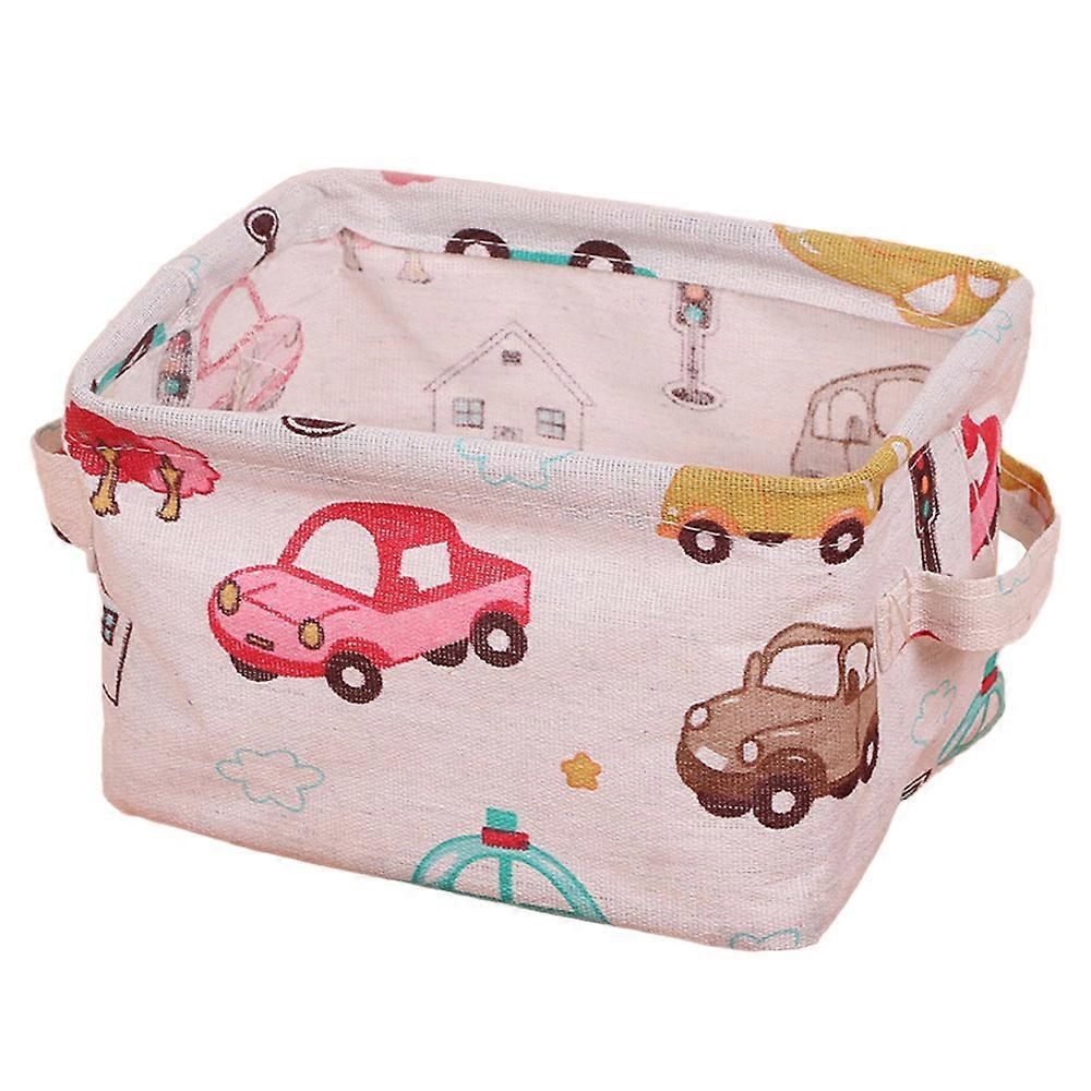 Cloth art storage box storage basket portable storage basket