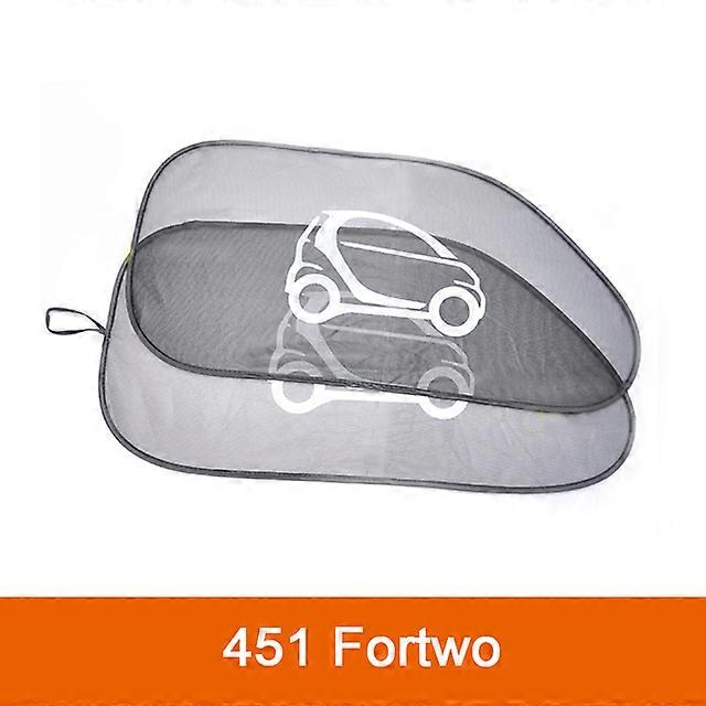 For Smart 451 Fortwo Smart 453 Fortwo Forfour Car Sun Shade UV Protection Car Curtain Car Vehicle Window Parts Window Sunshade Side Vehicle Window Pa
