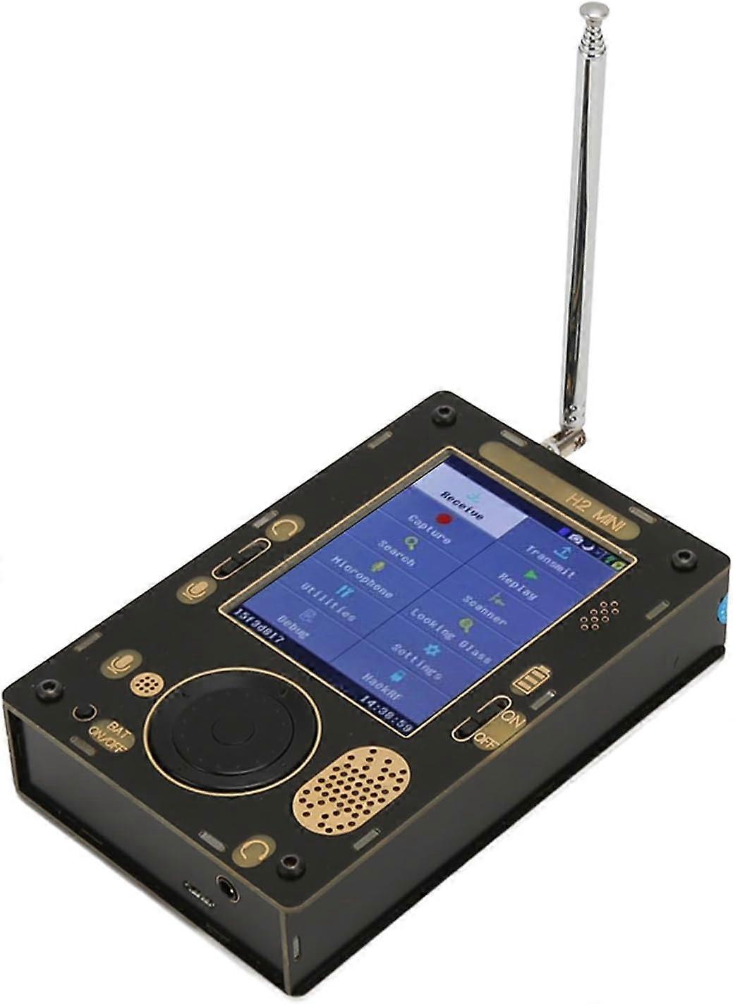 PortaPack H2 Mini Software Defined Radio Kit with 3.2 Inch LCD Display, SDR Receiver for WiFi, LTE and Other Wireless Applications (Receiver, USB Cabl