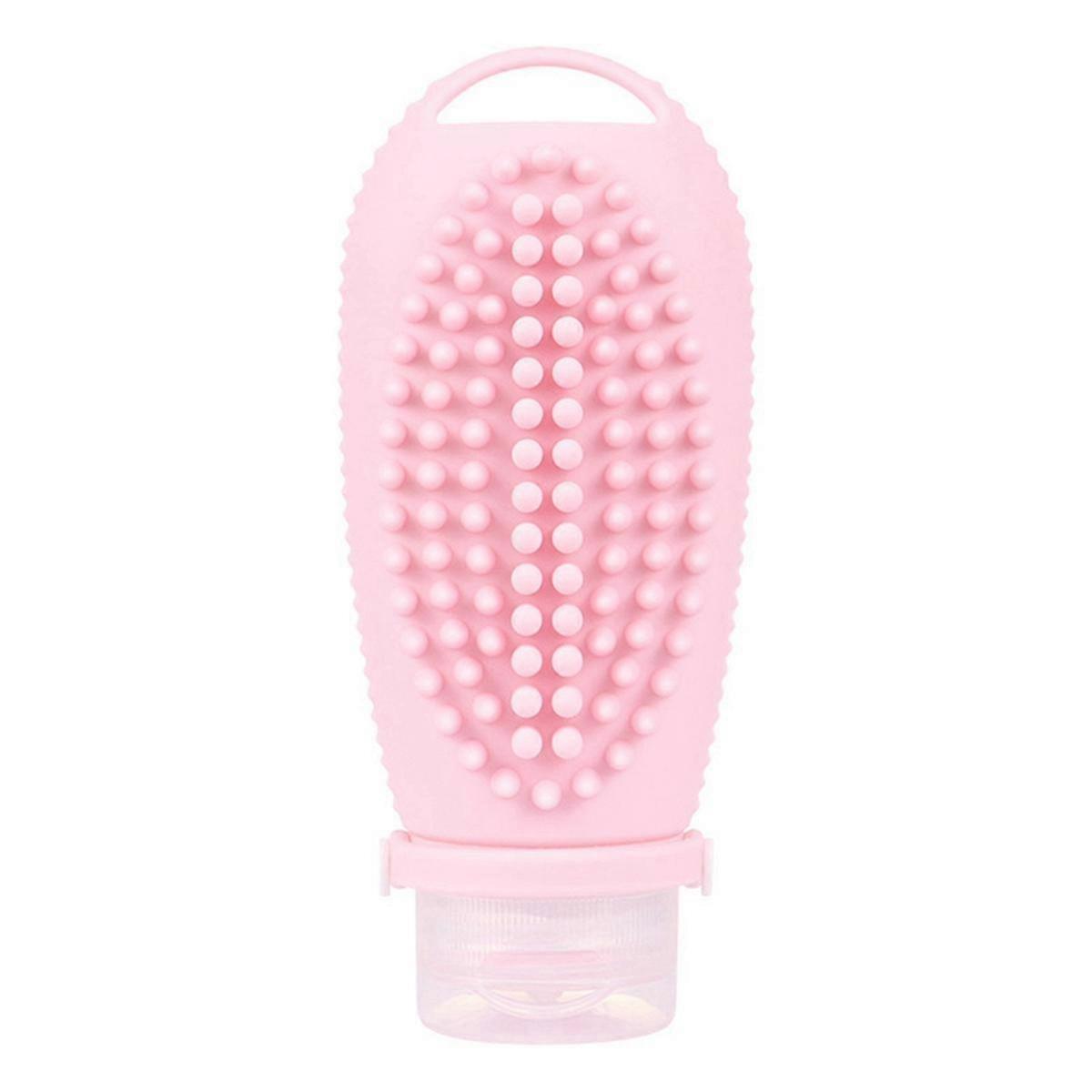 Silicone Travel Refillable Bottle Cleansing Brush Portable Shampoo Bottles Lotion Cosmetics Containers C