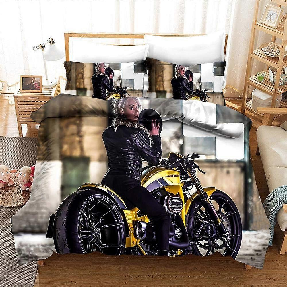 Krása Lokomotíva Prikrývka extra mäkká súprava paplónov Obliečka na vankúš so zipsom pre dospelých