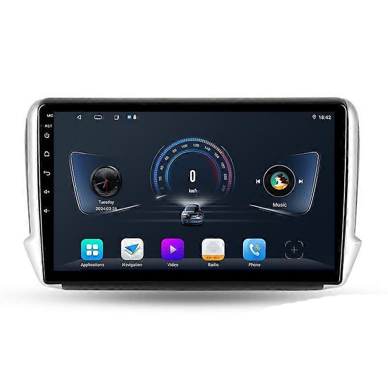 Car Radio Player For Peugeot 2008 1 2013 - 2020 Multimedia WIFI Navigation GPS
