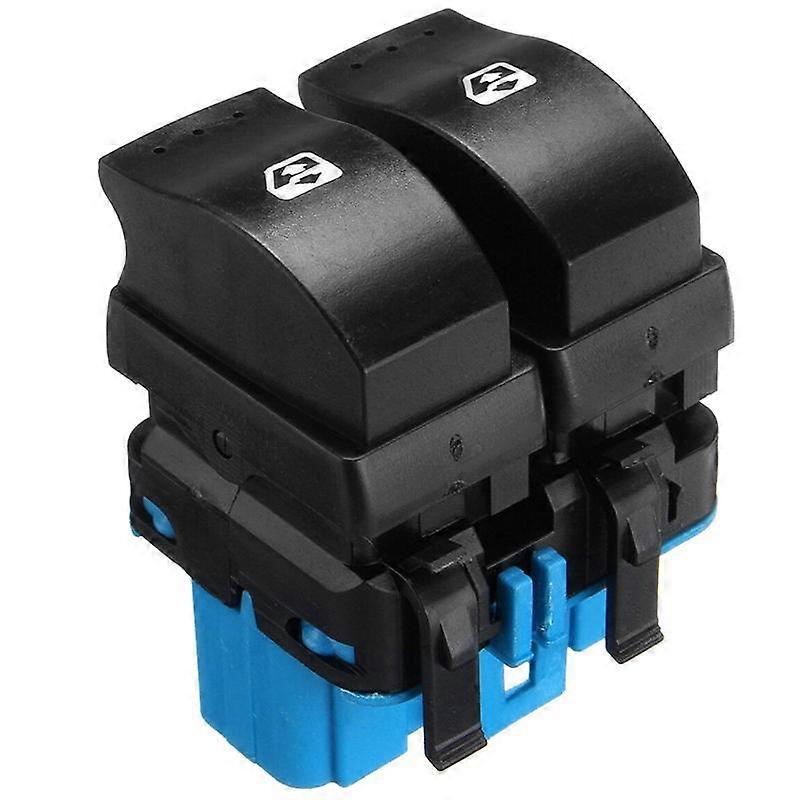 Black Electric Window Control Switch Front Right 8200108269 For Trafic - Nv400 Movano Vivaro Size 2