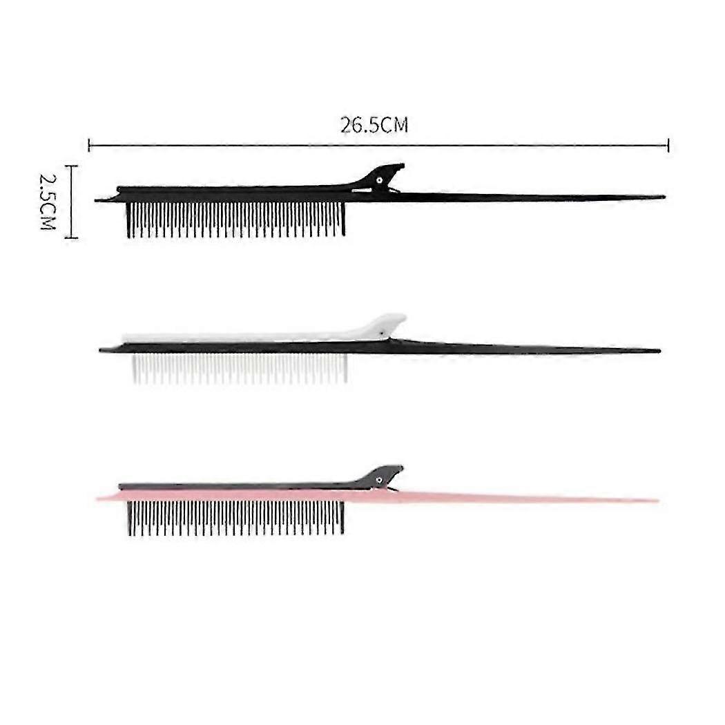2pcs Point- Comb High-g Comb Point- Comb H Salon Brush Weave