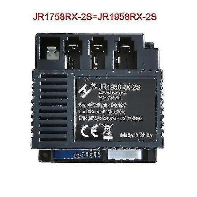 Jr-rx-12v Children's Electric Car Bluetooth Remote Control Receiver, Smooth Start Controller Jr1958rx And Jr1858rx/jr1738rx