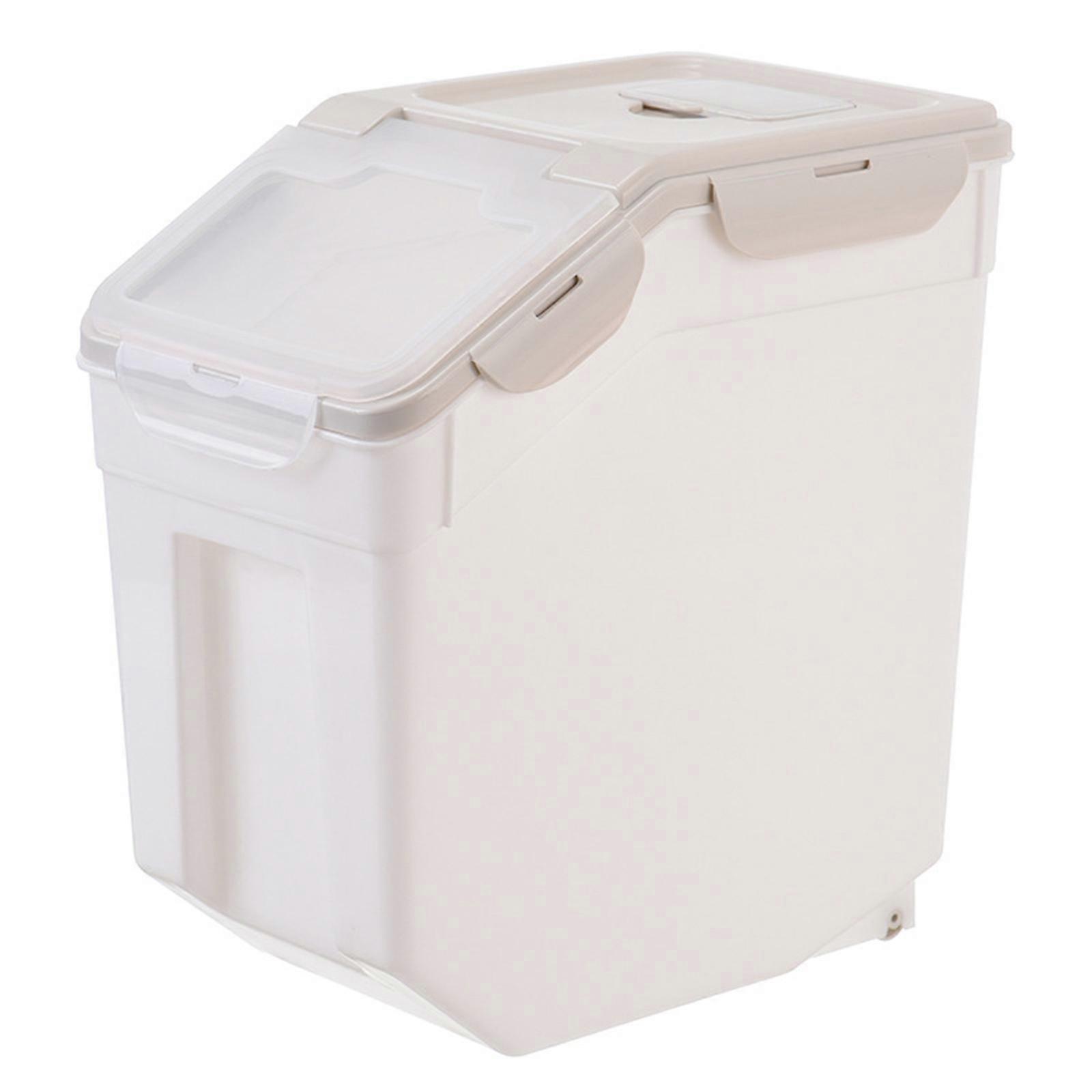 10kg/15kg Multi-function Sealed Insect-proof And Rice Storage Box