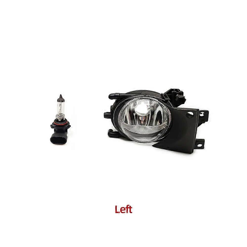 Car Front Fog Light Replacement LED Fog Lamp foglight With Bulb Assembly Kit For BMW E39 1999 2000 2001 2002 2003 2004