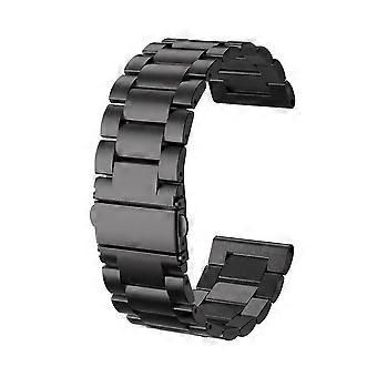 Edelstahl-Uhrenarmband für Garmin Fenix 3., Drei-Perlen-Faltschließe Uhrenarmband Farbe