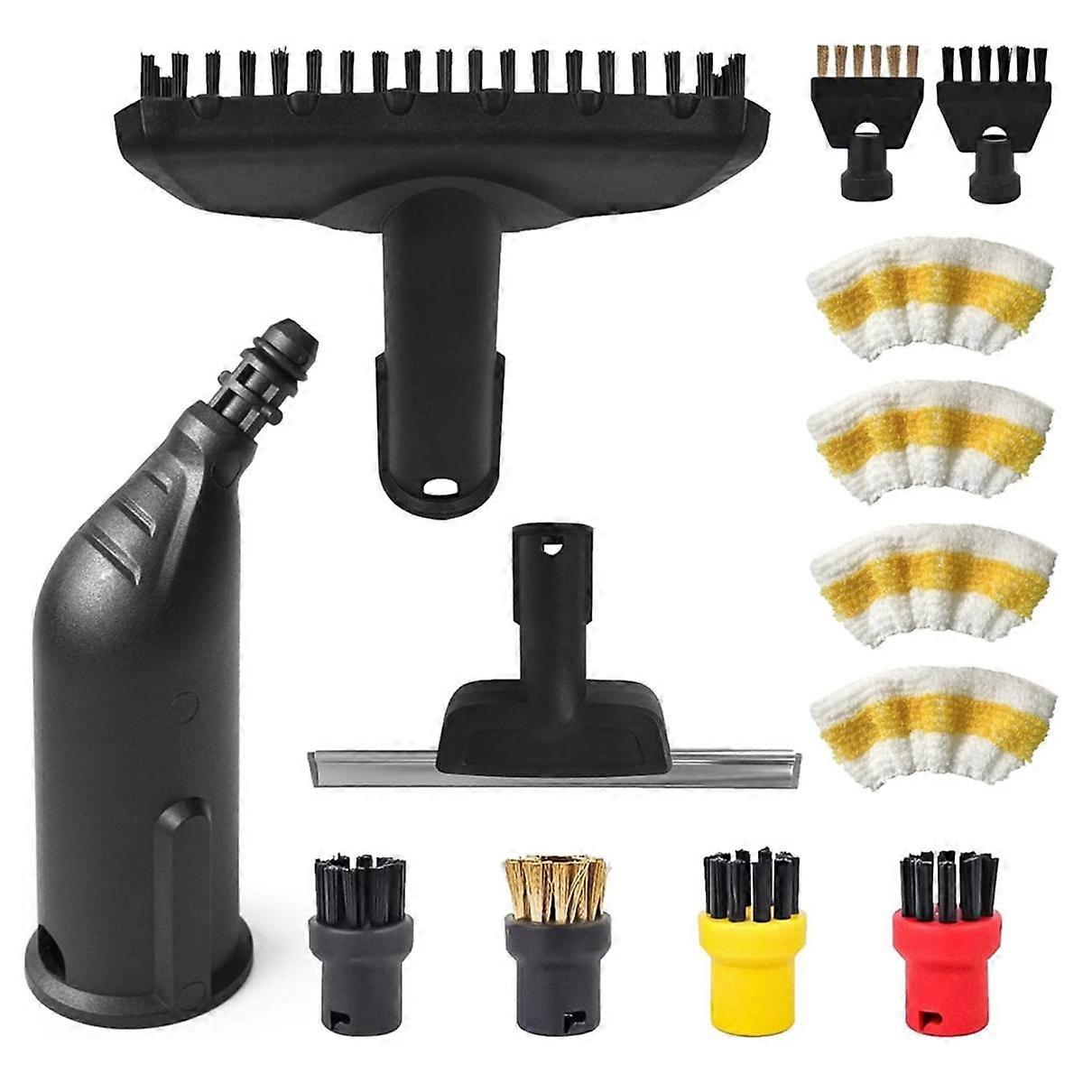 For Steam Cleaner SC1 SC2 SC3 SC4 SC5, Hand Nozzle Replacement Parts 2.884-280.0, Round Brush Cloth