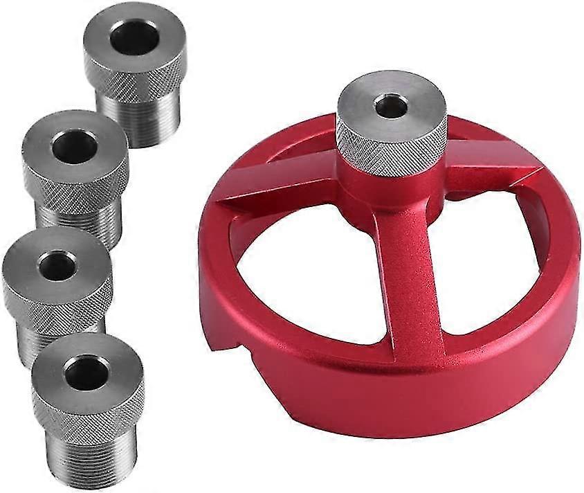 Drill Guide Tool -6//7/8/9/10mm Woodworking Centering Tool Drill Guide Vertical Drill Guide (red/blue Optional)(red)