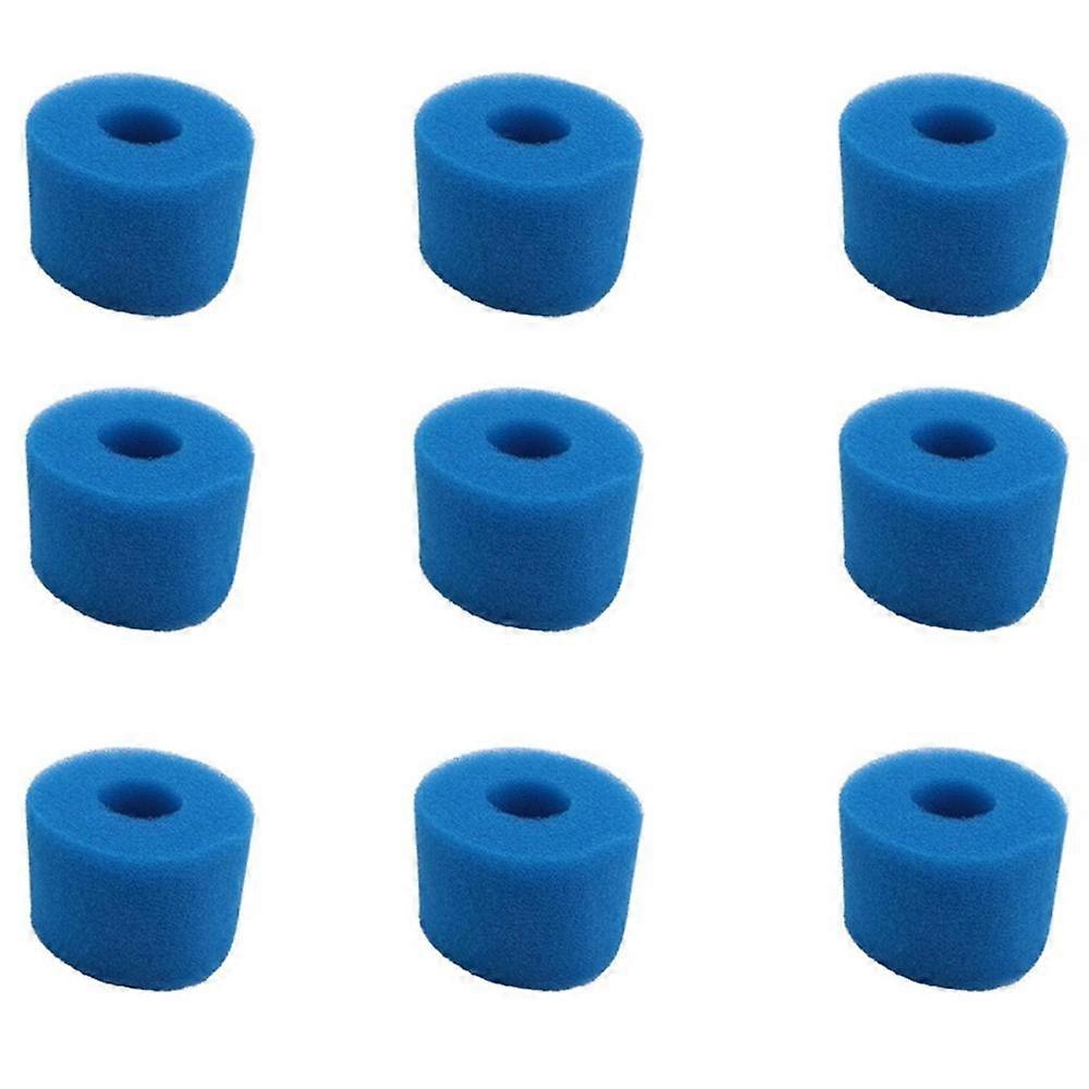 9 pcs éponge filtrante pour intex s1 type pur spa réutilisable mousse lavable spa cartouche filtrante PXK