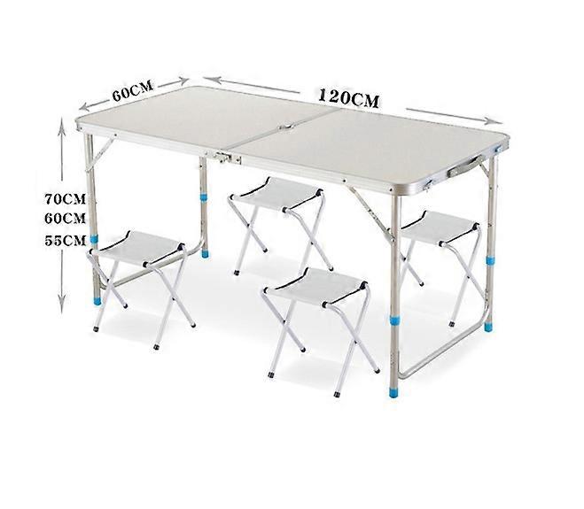 Folding Picnic Table - Picnic Table - Suitable for Patio, Festivals, Camping, Beach, etc.