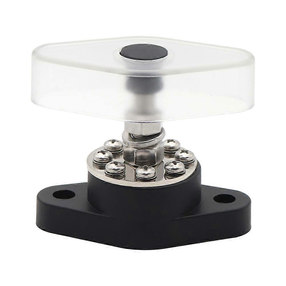 Terminal Block Studs Bus Bar Positive Negative Stud Terminal Block Heavy Duty for Terminal Kit Accessories for Battery Power Kit