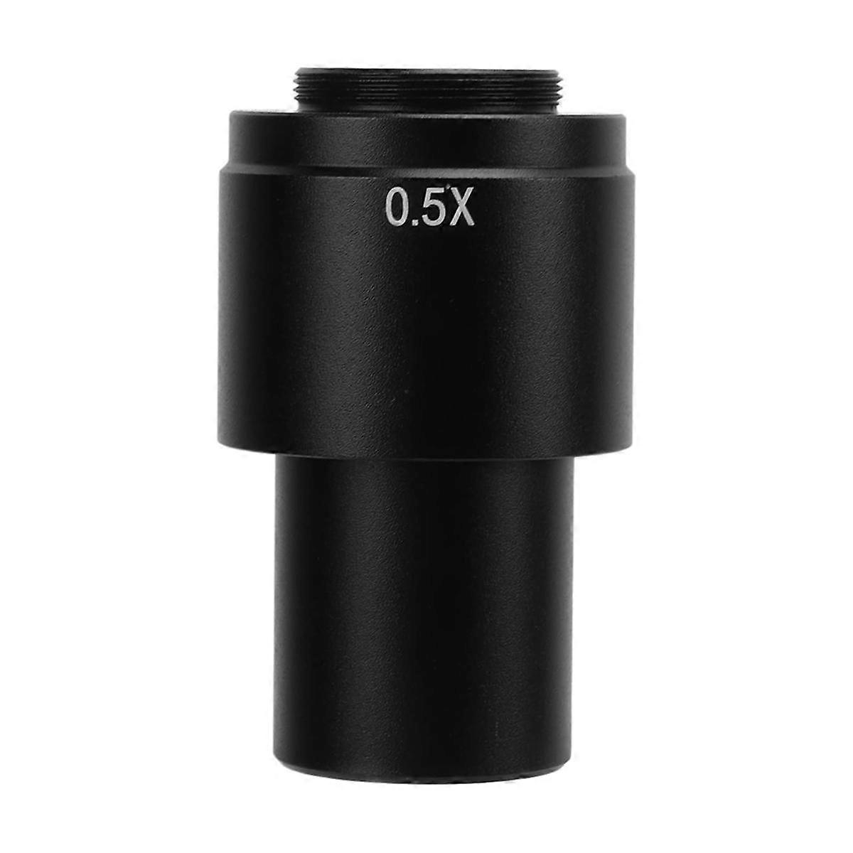 Microscope Eyepiece 0.5X C Mount Microscope Camera Adapter Lens 28mm for Industry Microscope Camera