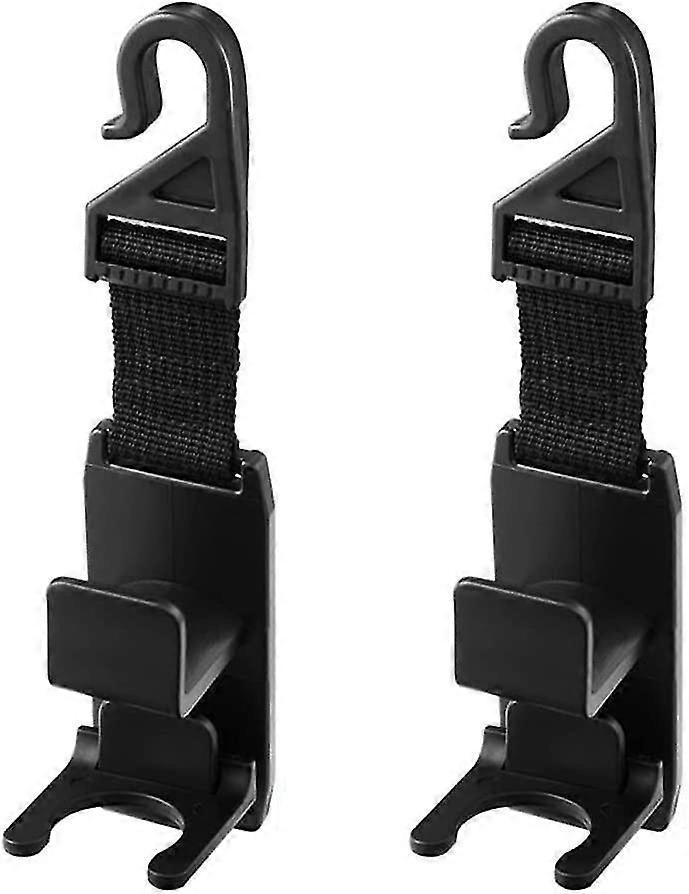 Κάτοχος γάντζου αυτοκινήτου, 2 γάντζος κρεμάστρας κεφαλιού αυτοκινήτων PCs, γάντζος κρεμάστρας καθίσματος αυτοκινήτου, κάτοχος κρεμάστρας προσκέφαλου αυτοκινήτου, γάντζος πλάτης καθίσματος αυτοκινήτου, για κρεμάστε τσάντα τσάντας Org