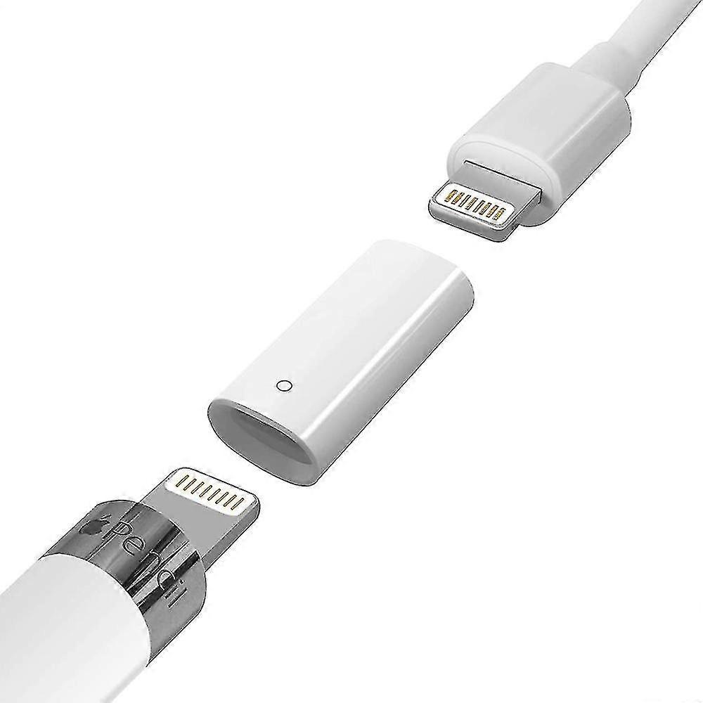 Two Charging Adapters Compatible With Apple Pencil, Compatible With Lighting Cable Converters