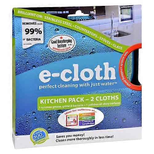E-doek keuken schoonmaakdoek, 2 stuks