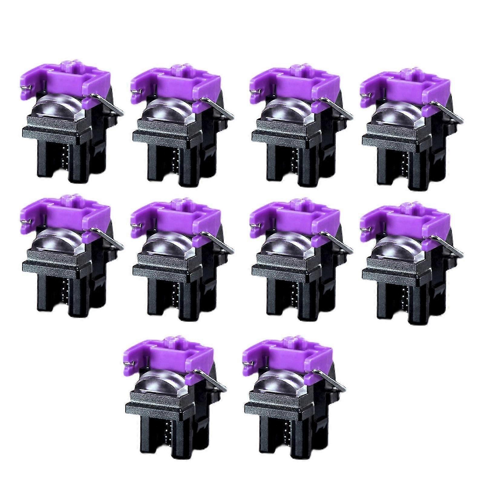 10 Pcs Razer Clicky Optical Purple Switch Keyboard Replacement Kit