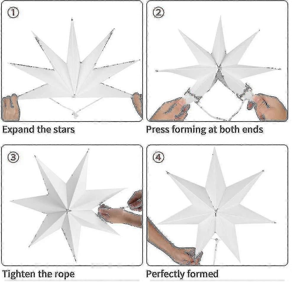 Folding , 7-point Rat, 5 Pcs Folding