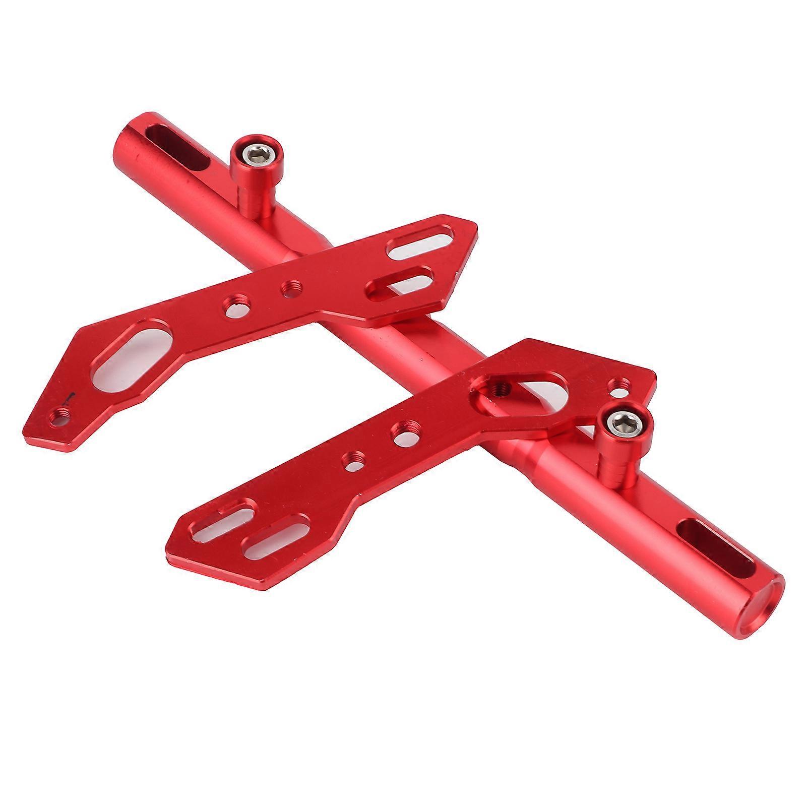 CNC Aluminum Red Universal Handlebar Balance Lever Adjustment Kit