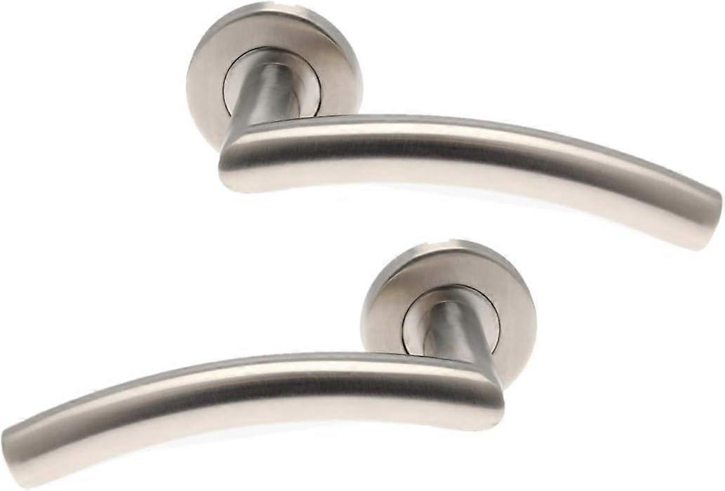 Rvs deurklink, 130 mm