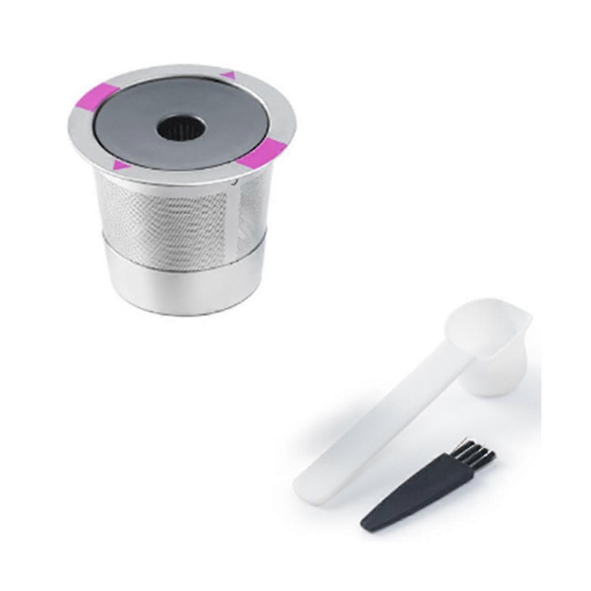 Reusable K Cup Coffee Filter Stainless Steel Reusable Filter Universal For Plus 2.0 1.0 Coffee Maker