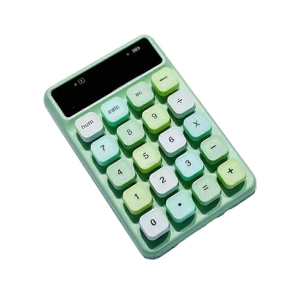 Mini Wireless Keyboard 2.4Ghz Numeric Keypad Financial Accounting Calculator