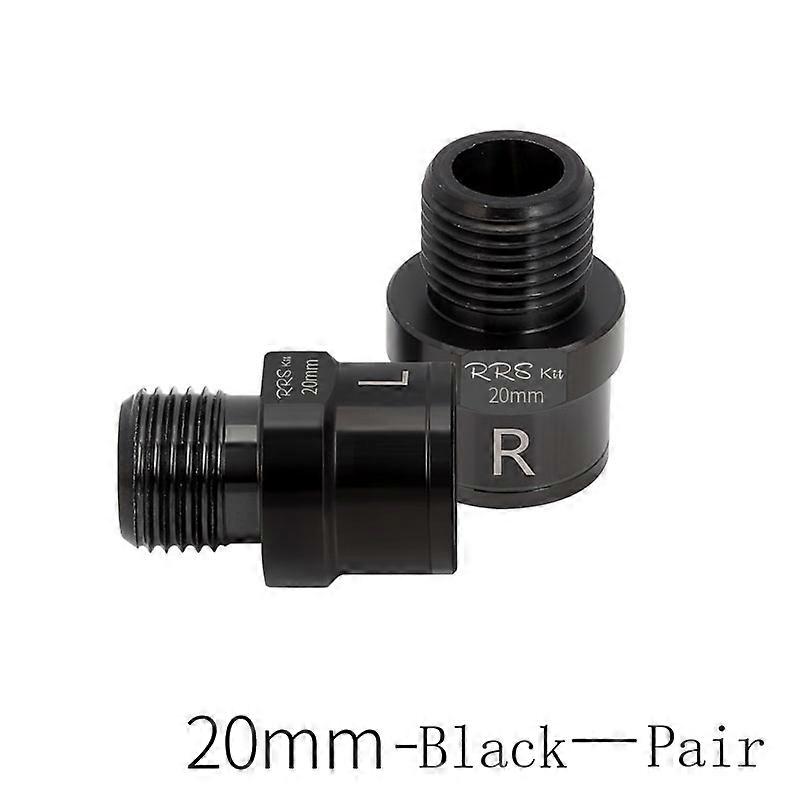 Rrskit Stainless Steel Material Bike Pedal Axle Extenders Bicycle Pedal Extension Bolts Spacers For MTB Road Bicycle Pedals
