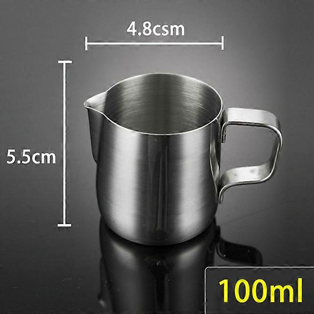 Stainless Steel Milk Frothing Pitcher Espresso Steaming Coffee Barista Latte Frother Cup Cappuccino Milk Jug Cream Froth Pitcher