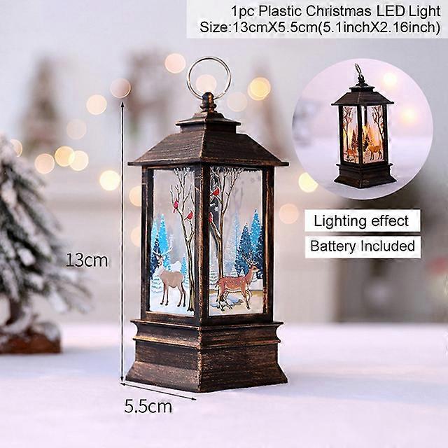 2023 Christmas Led Light Lantren Christmas Decoration for Home Room Bedroom Fairy Lights New Year Decorative Lamp Navidad Kerst