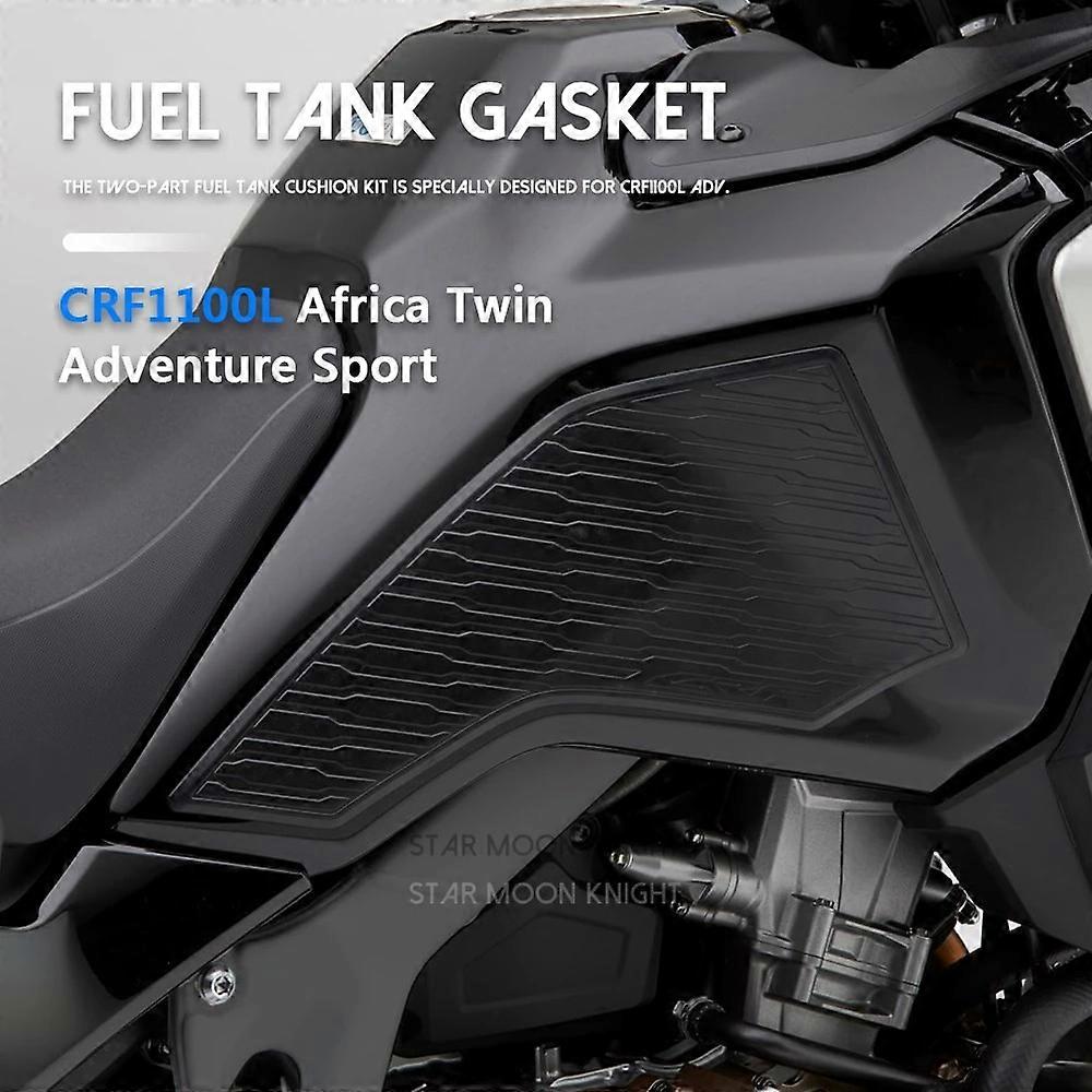 חדש אופנוע מונע החלקה צד מדבקות מיכל דלק מדבקת גומי כרית עמיד למים עבור הונדה CRF1100L אפריקה טווין הרפתקאות ספורט