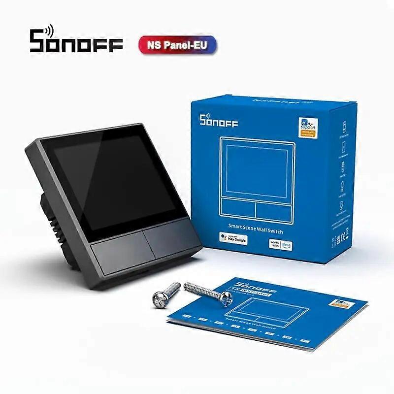 SONOFF NSPanel WiFi Smart Scene Switch EU/US All-in-One Control Touch Screen Via Ewelink Voice Control Alexa Google Home Alice