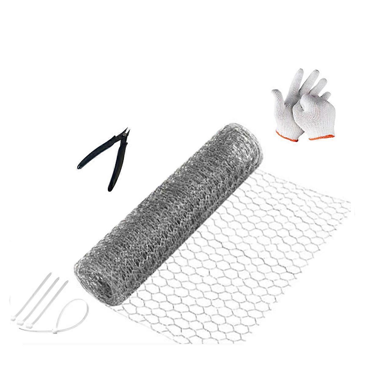 Chicken Wire Mesh, Floral Chicken Wire Hexagonal Chicken Wire Fencing for Garden Craft Projects