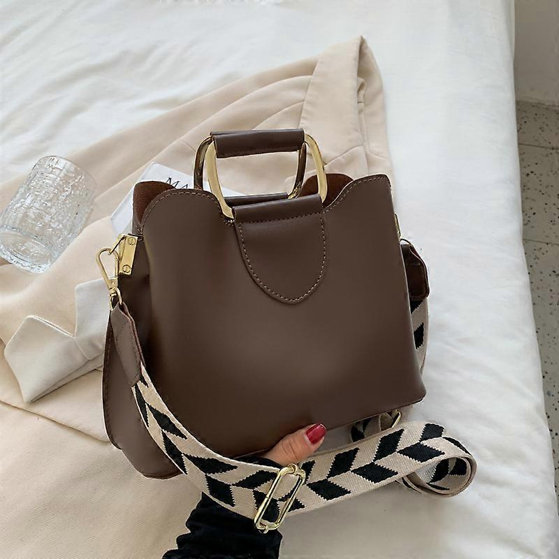 2023 Spring Luxury Women's PU Leather Small Crossbody Bags with Short Handle Shoulder Purses and Handbag Casual Fashion Classic