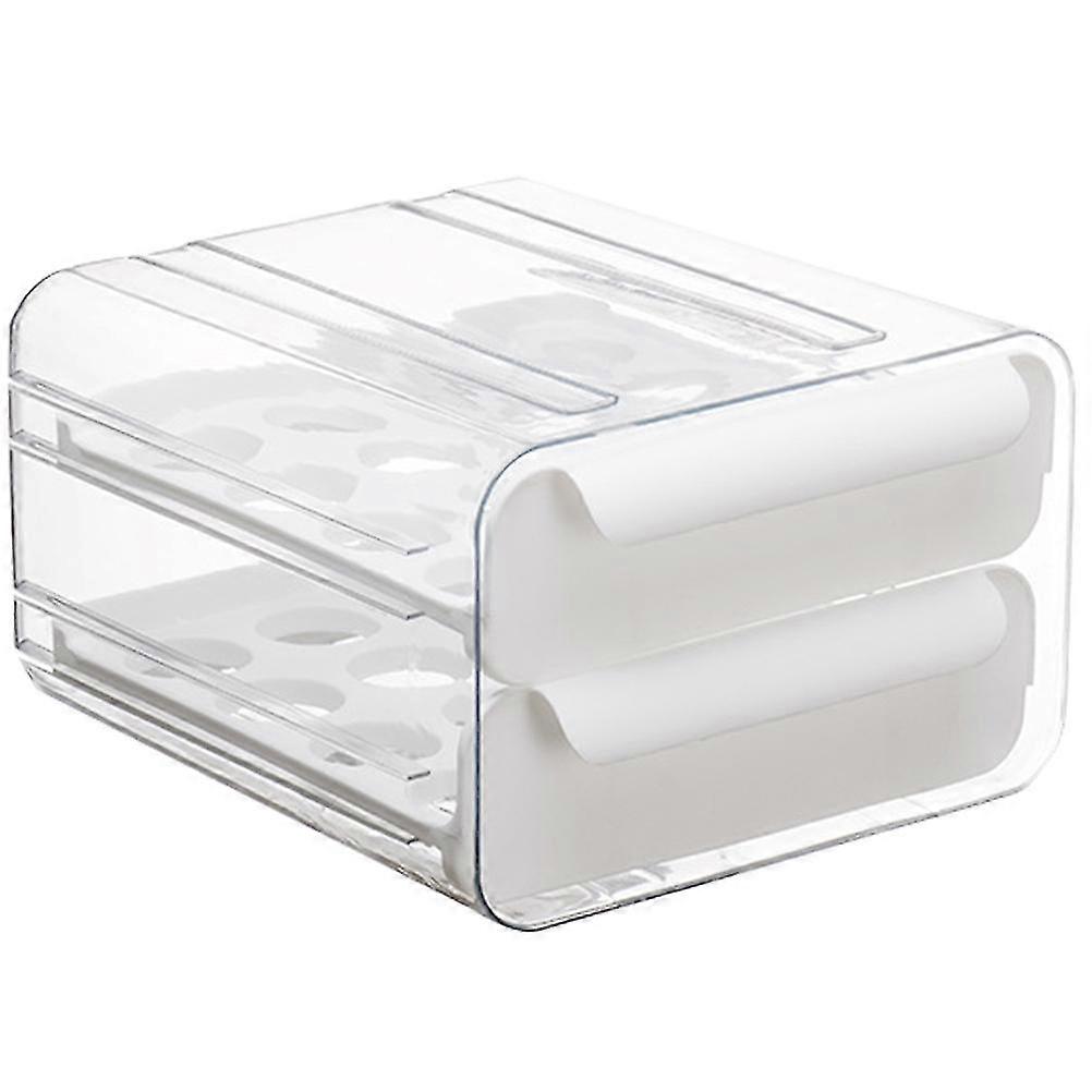 Refrigerator Organizer Bin Storage Drawer Organizer Egg Storage Drawer Box