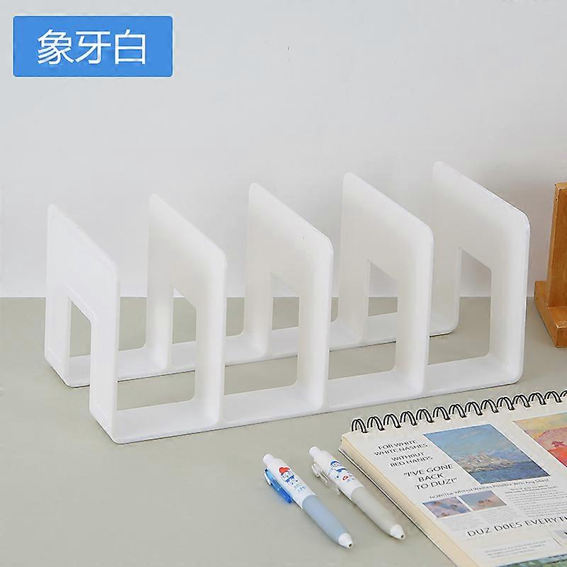 Multi-functional Office Desktop Management Bookend File Document Storage Rack Desktop Bookshelf