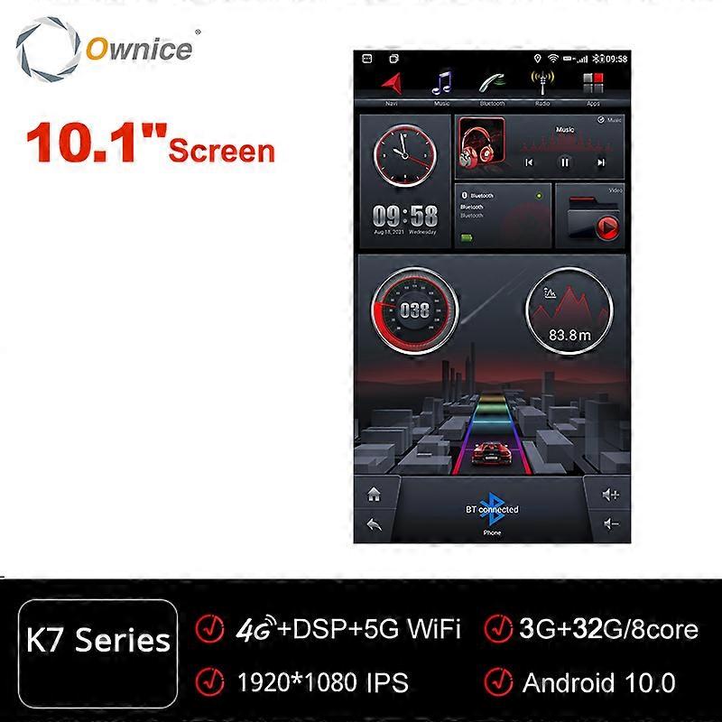 Tesla Style 13.3" IPS PX6 Android 10.0 Car DVD Player Auto Rotatable Navigation GPS Stereo Radio For Chevrolet Trax 2014 - 2016