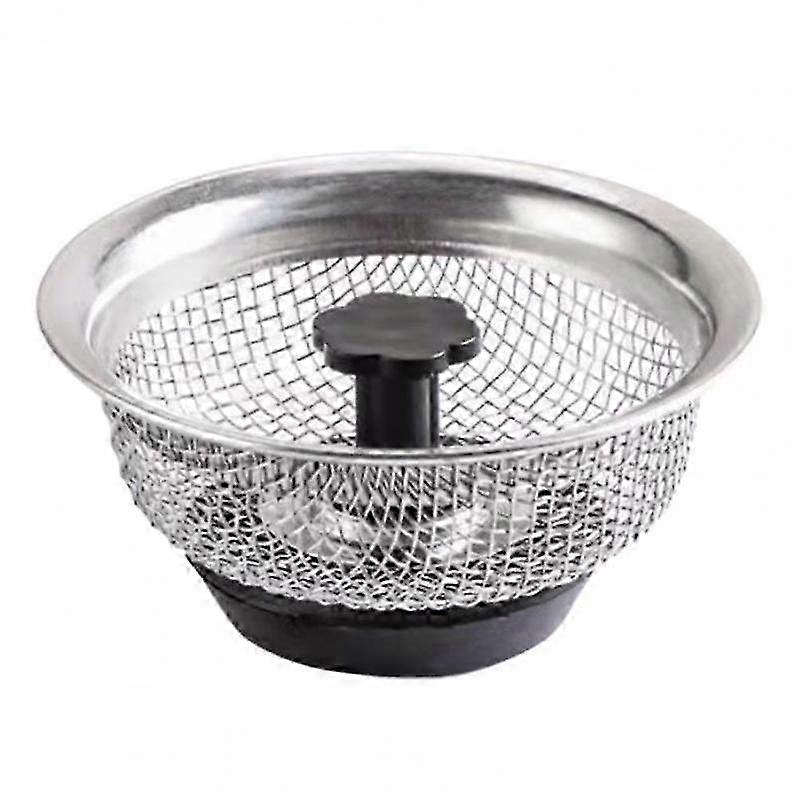 Kitchen Sink Filter Rustproof High-density Sink Strainer Stainless Steel Mesh Bath Drain Stopper For RestaurantCraft Pipe Cleaners