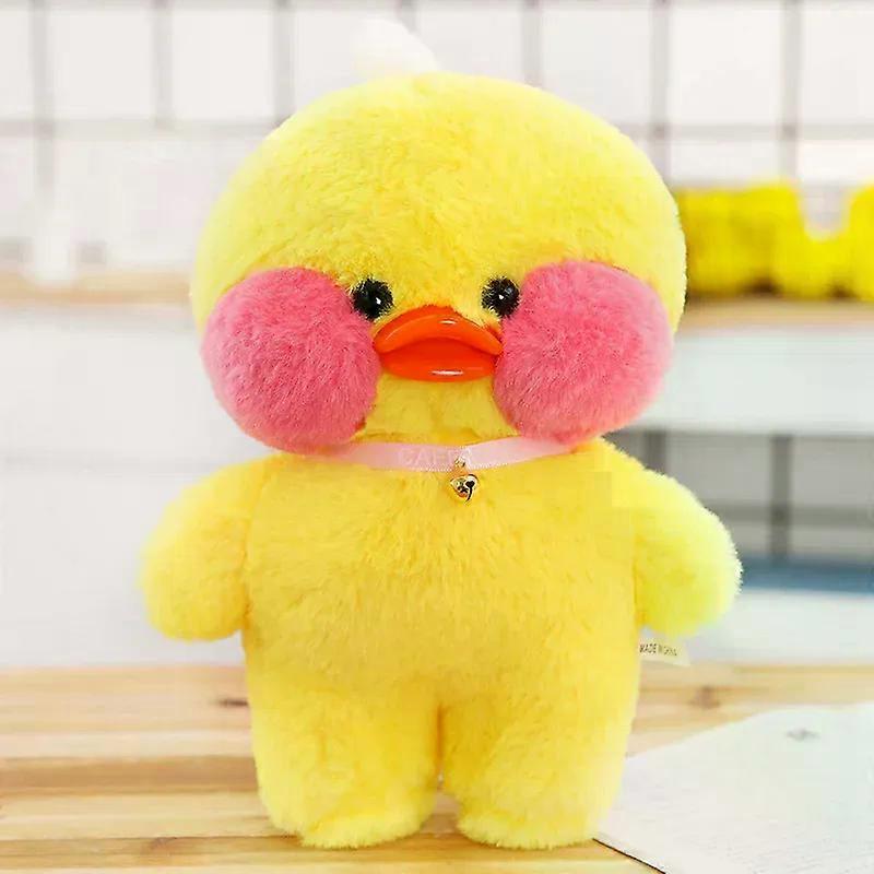 30 سنتيمتر ملابس Lalafanfan اكسسوارات بطة صفراء لينة لعبة بطة مجموعة ملابس الكرتون المحشوة الدمى رقيق بطة أفخم دمية الزي