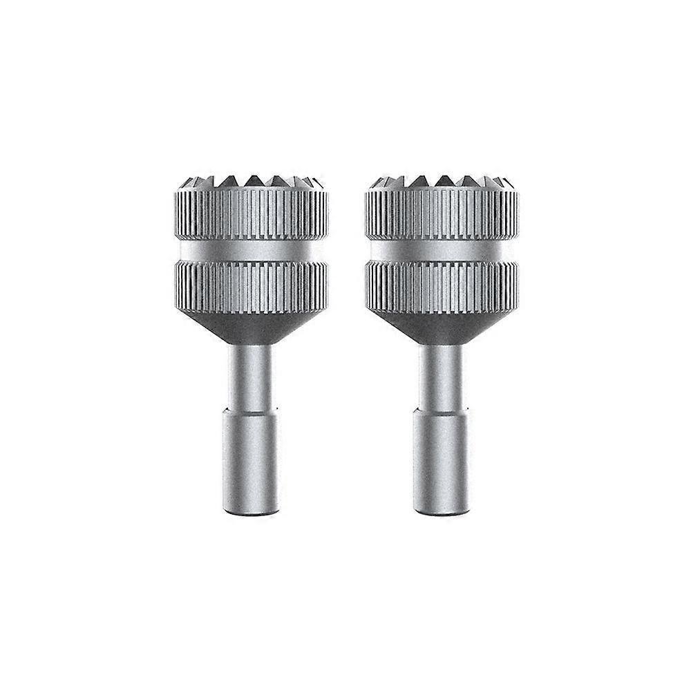 2Pcs Aluminum Drone Joystick Precision Machined Design Non-slip Ergonomic Drone Controller Joystick for DJIRC2/1 with Screen Remote Control
