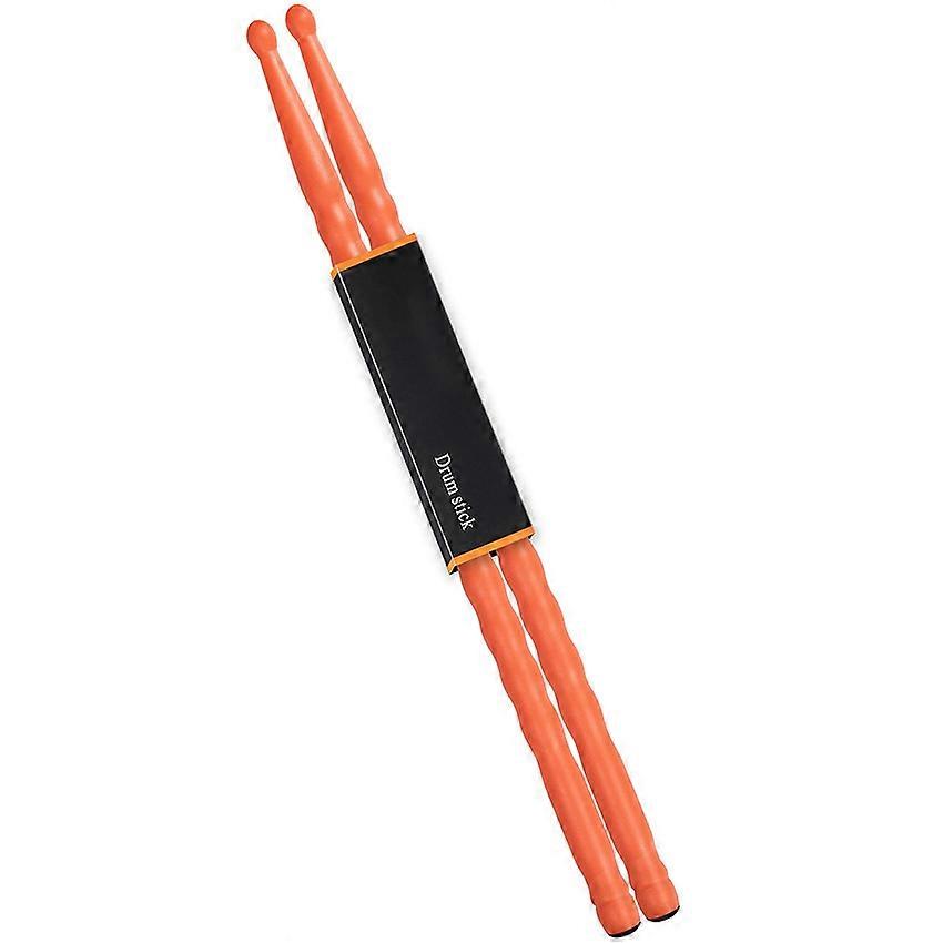Drumsticks Drum sticks Carbon Fibre 5A Hammer Drum Practice Drumsticks(Orange)