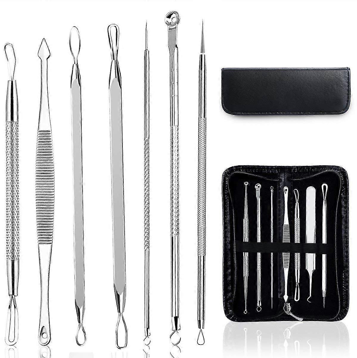 Blahead Remover Removal Tool, Stainless Steel Pimple Popper Tool Bla, 7 In Blaheads Spl Remover Removal Tool