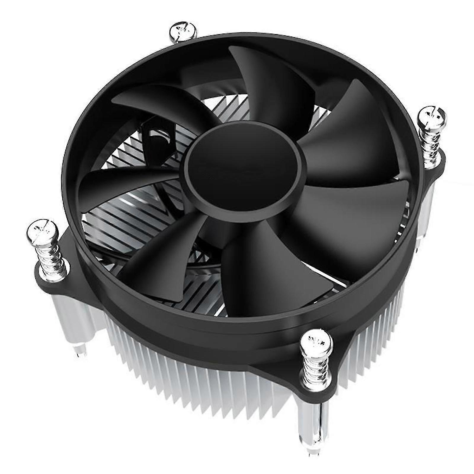 93mm CPU Cooler with Fan, Computer cooling system, aluminum heatsink with radiator fan, CPU cooling solution